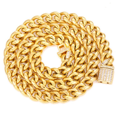 Bold & Legend 12mm Miami Cuban Chain – Ultimate Statement Piece