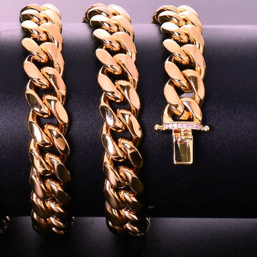Bold & Legend 12mm Miami Cuban Chain – Ultimate Statement Piece