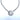 Coin with Cross Pendant Iced 18K White Gold Plated Infinity Necklace Mystical Stylish Men's Woman's Accessories